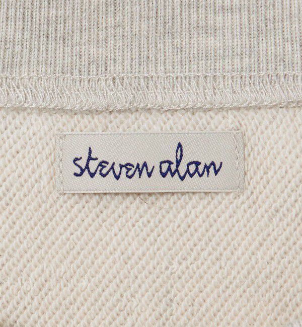 STEVEN ALAN「＜Steven Alan＞ CR ウラケ フリーダムスリーブ クルーネック スウェット」|スウェット・ジャージ|