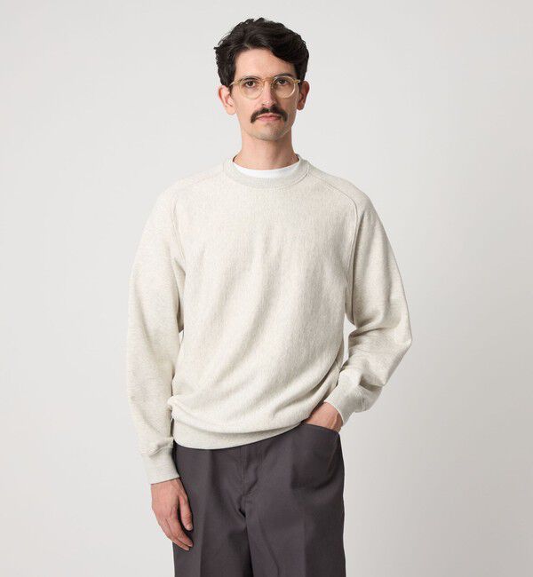 STEVEN ALAN「＜Steven Alan＞ CR ウラケ フリーダムスリーブ クルーネック スウェット」|スウェット・ジャージ|