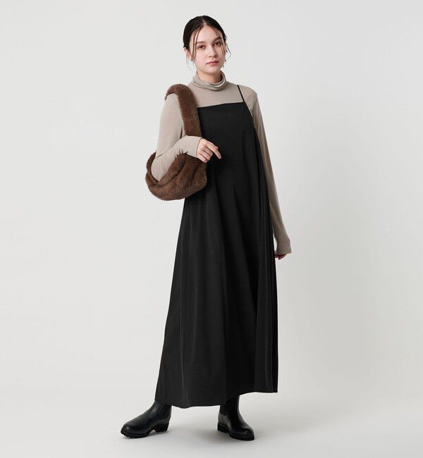 BEAUTY&YOUTH UNITED ARROWS「ポリエステルレーヨンブレンド フレア キャミソールワンピース」|ワンピース|