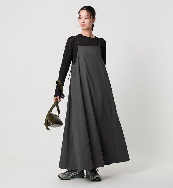 BEAUTY&YOUTH UNITED ARROWS「ポリエステルレーヨンブレンド フレア キャミソールワンピース」|ワンピース|