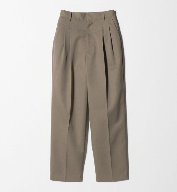 STEVEN ALAN「＜Steven Alan＞TW タック テーパード パンツ」|スラックス|