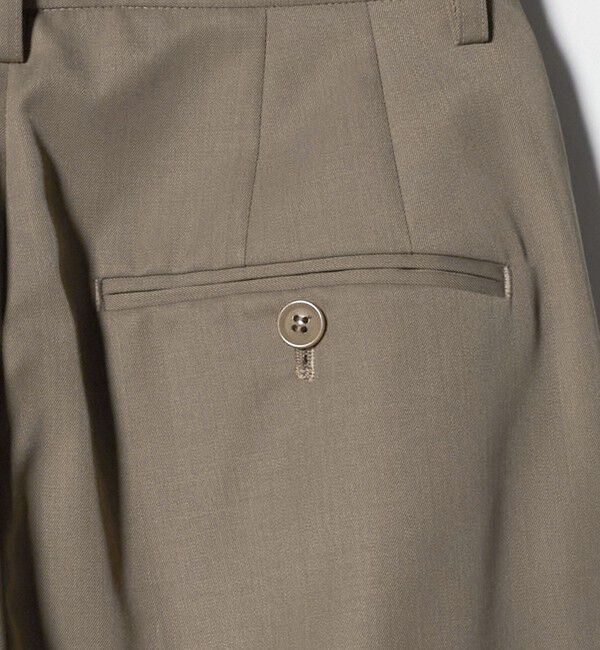 STEVEN ALAN「＜Steven Alan＞TW タック テーパード パンツ」|スラックス|