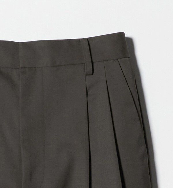 STEVEN ALAN「＜Steven Alan＞TW タック テーパード パンツ」|スラックス|