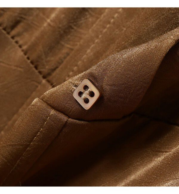 Ray BEAMS 「サテン ドロスト キャミワンピース」|ワンピース|