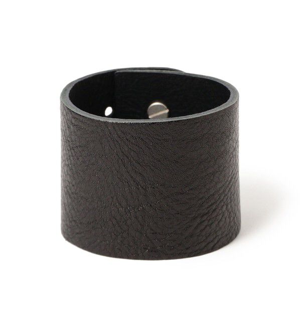 BEAMSBOY「レザーブレス」|その他|BLACK