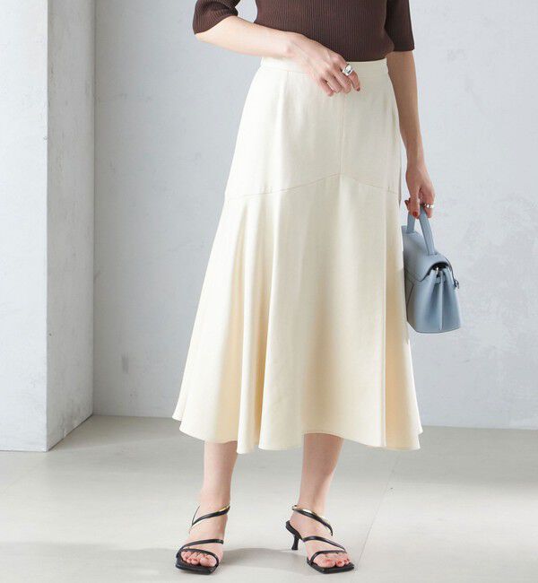 SHIPS for women「シャイニー サテン マーメイド スカート」|スカート|