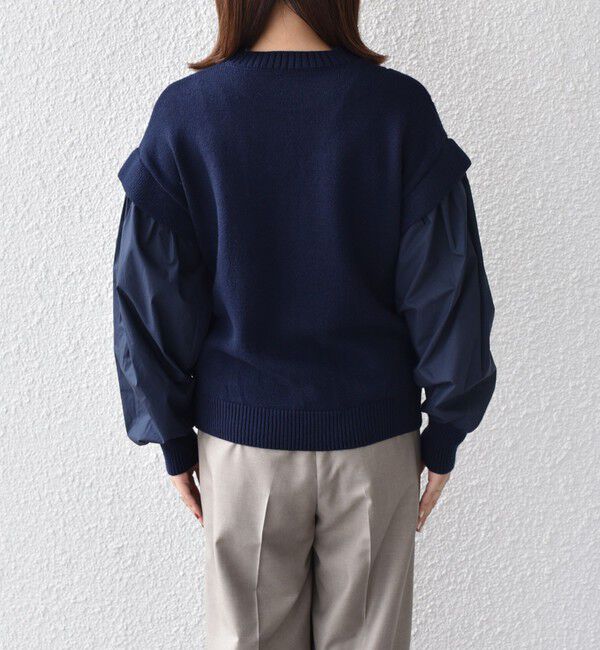 SHIPS Colors 「SHIPS Colors:〈手洗い可能〉ケーブル ドッキング ニット」|ニット・セーター|