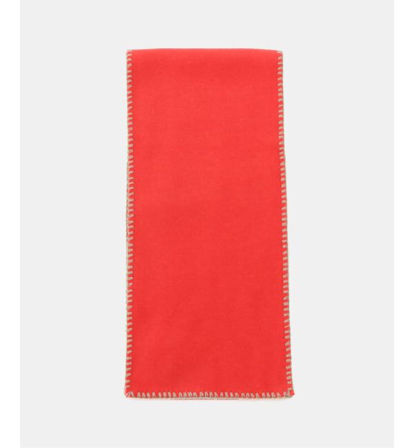 OUTDOOR PRODUCTS Usual Things「blanket stitch fleece Muff AC-143」|マフラー|レッド