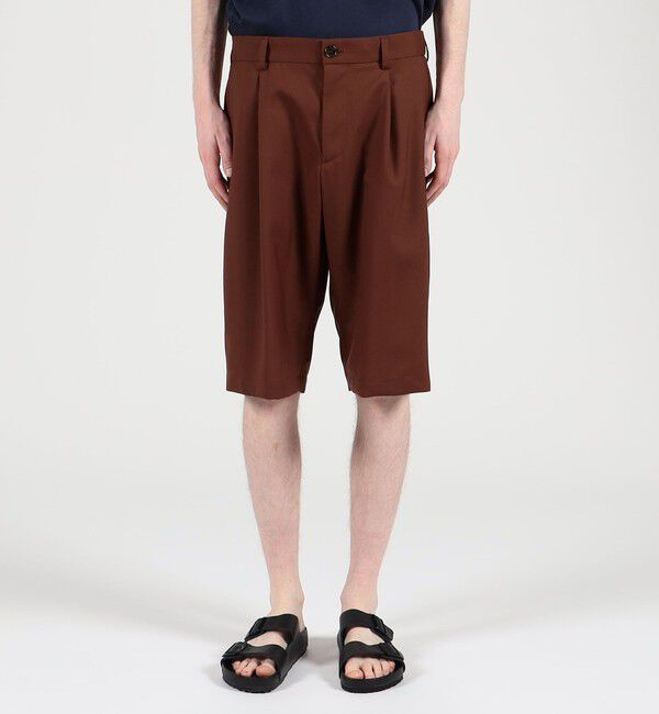 CABaN「CABaN ウォッシャブルウール ワンタックショートパンツ」|その他|