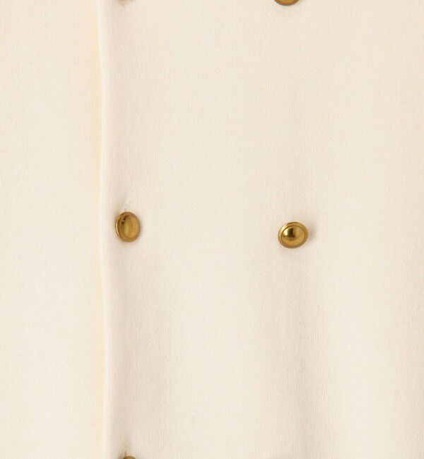 CABaN「コットンカシミヤ ダブルボタンカーディガン」|カーディガン|