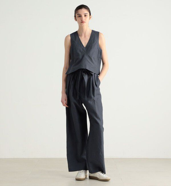 BACCA「リネンキュプラ カマーベルトパンツ」|その他|