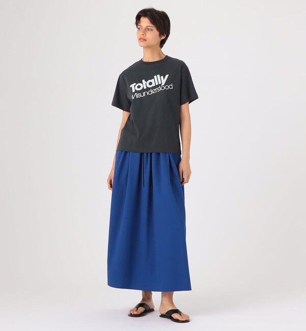 MACPHEE「コットンプリント Tシャツ」|Tシャツ・カットソー|