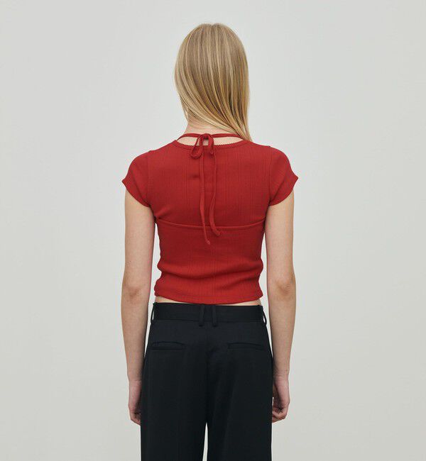 DES PRES「アイレットジャージー ホルターネック キャミソール」|キャミソール|