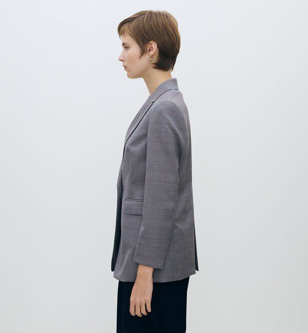 TOMORROWLAND collection「シャドウブルー 1Bテーラードジャケット」|テーラードジャケット|