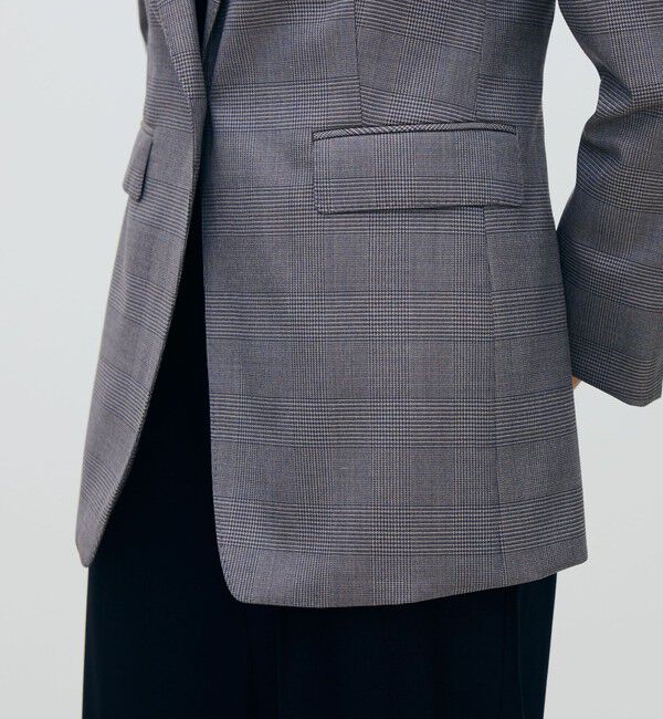 TOMORROWLAND collection「シャドウブルー 1Bテーラードジャケット」|テーラードジャケット|