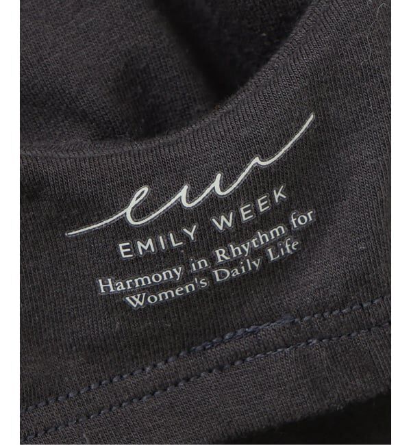 EMILYWEEK「【RESET】オーガニックコットン混 ブラキャミソール（グレー）」|インナー|