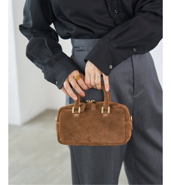 IENA「Manuel MILANO/マニュエルミラノ BOSTON MINI ミニボストンバッグ」|ボストンバッグ|