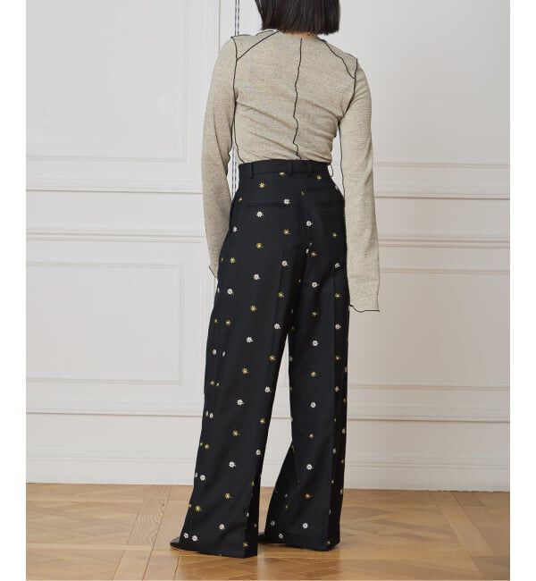 IENA LA BOUCLE「HAKUJI/ハクジ Glittery ロングスリーブプルオーバー H232564」|Tシャツ・カットソー|