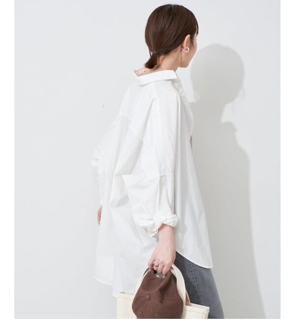 SLOBE IENA「《追加》オーバーサイズシャツ」|シャツ・ブラウス|