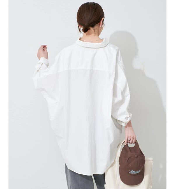 SLOBE IENA「《追加》オーバーサイズシャツ」|シャツ・ブラウス|