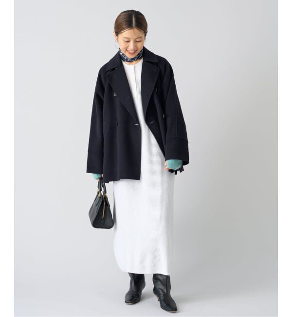 IENA「《追加2》スーパー160ダブルフェイスショートコート」|その他|