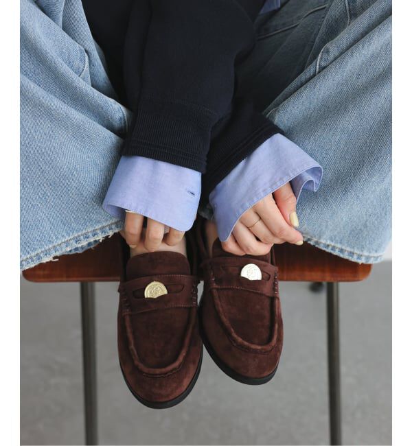 SLOBE IENA「《追加》SLOBE コインローファー」|ローファー|