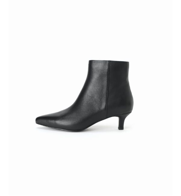 SLOBE IENA「《追加》SLOBE ポインテッドブーツ」|ショートブーツ|