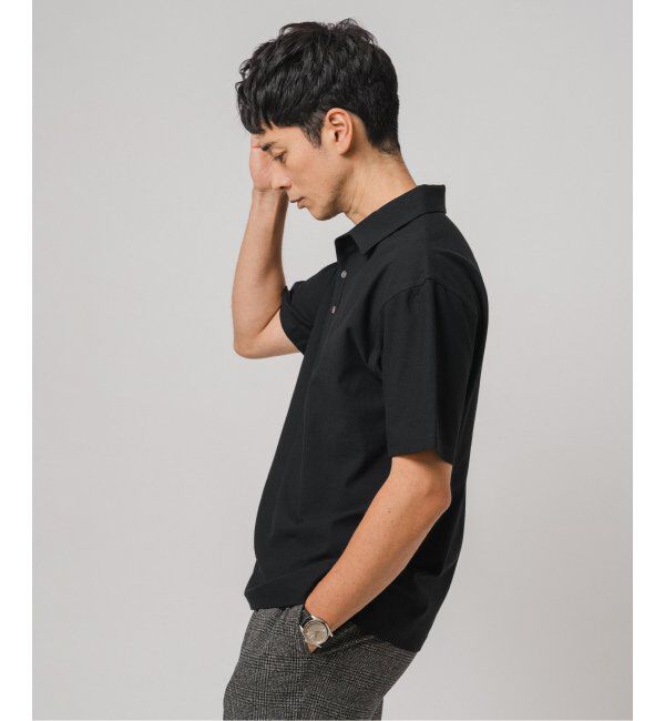 EDIFICE「"吸水速乾機能"ALBINI オープン ポロシャツ」|ポロシャツ|