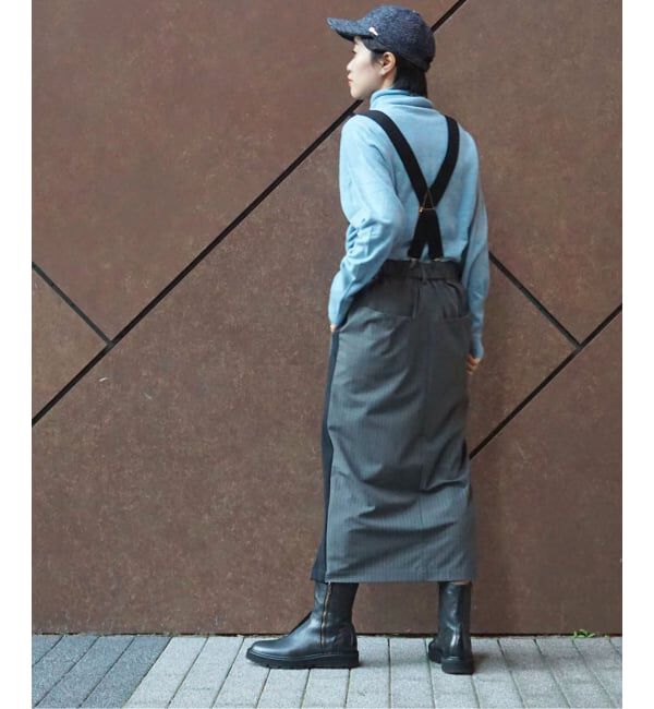 journal standard luxe「TRストレッチ サスペンダースカート」|スカート|