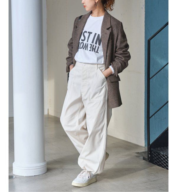 Spick and Span「≪追加≫LOT No. SPML-003 FATIGUE PT」|カーゴ|ホワイト