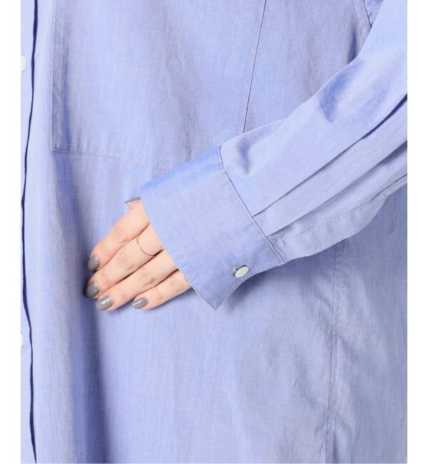 Spick and Span「《WEB限定 / 追加2》50コットンオーバーシャツ」|シャツ・ブラウス|