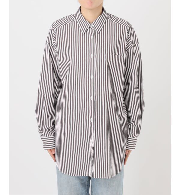 Spick and Span「《WEB限定 / 追加2》50コットンオーバーシャツ」|シャツ・ブラウス|