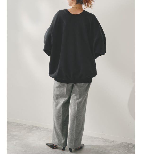 Spick and Span「Higuchi*S2wayオーバーサイズスウェット」|スウェット・ジャージ|