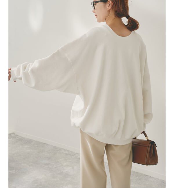 Spick and Span「Higuchi*S2wayオーバーサイズスウェット」|スウェット・ジャージ|