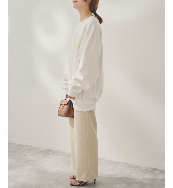 Spick and Span「Higuchi*S2wayオーバーサイズスウェット」|スウェット・ジャージ|