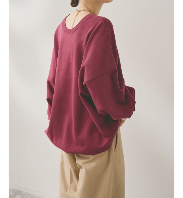 Spick and Span「Higuchi*S2wayオーバーサイズスウェット」|スウェット・ジャージ|