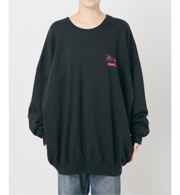 Spick and Span「Higuchi*S2wayオーバーサイズスウェット」|スウェット・ジャージ|