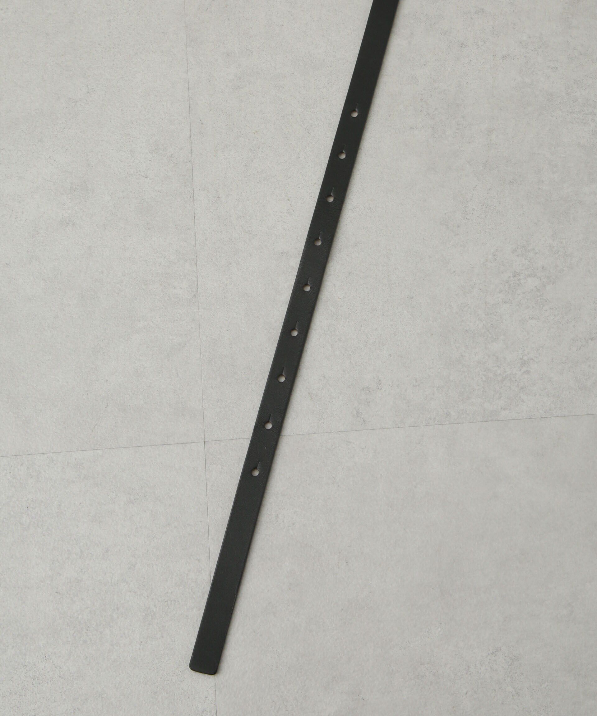 nano･universe「ウェーブバックルレザーベルト」|ベルト|