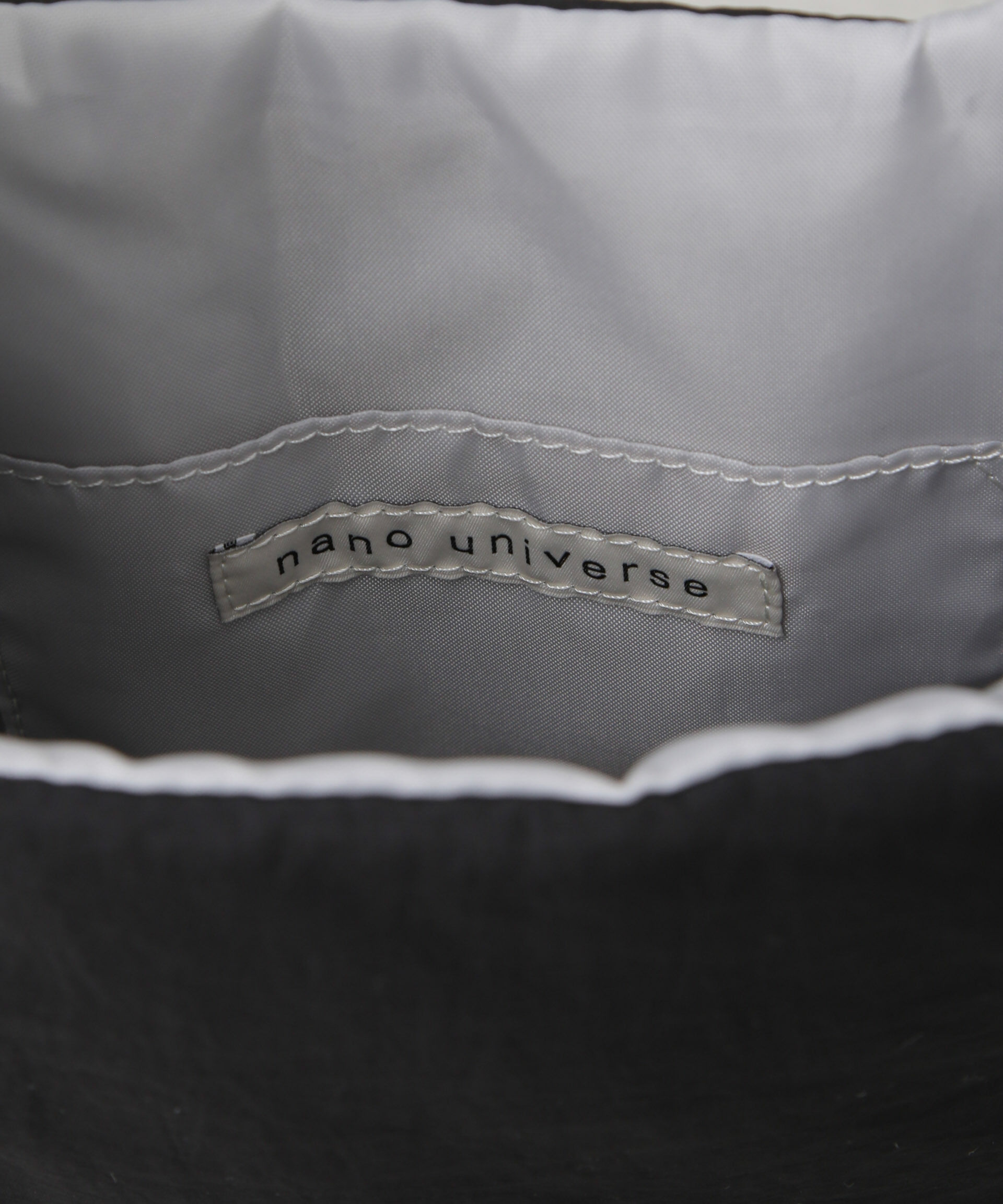 nano･universe「「NJ/CLUB」中綿マルシェバッグ」|ショルダー・メッセンジャー|