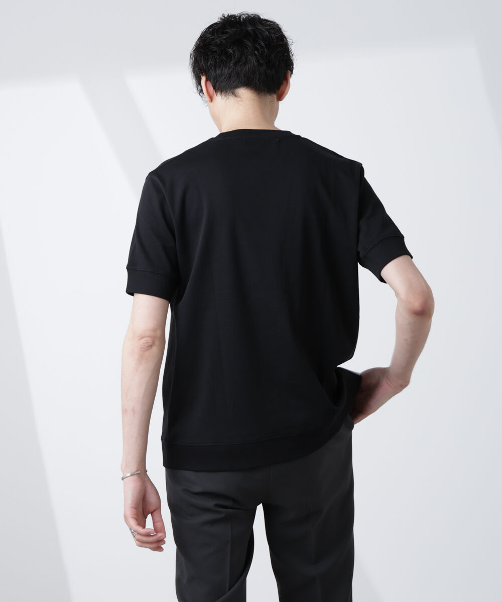 nano･universe「[FORMAL JERSEY]クルーネックカットソー半袖」|Tシャツ・カットソー|