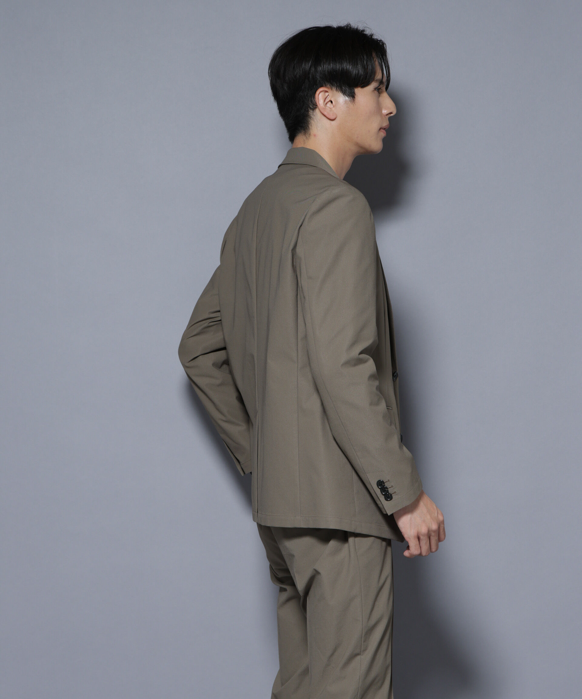 nano･universe「｢N JACKET BASIC｣TEXBRID(R) ﾂｲﾙｼﾞｬｹｯﾄ/ｽﾄﾚｯﾁ･撥水(ｾｯﾄｱｯ 」|スーツ|