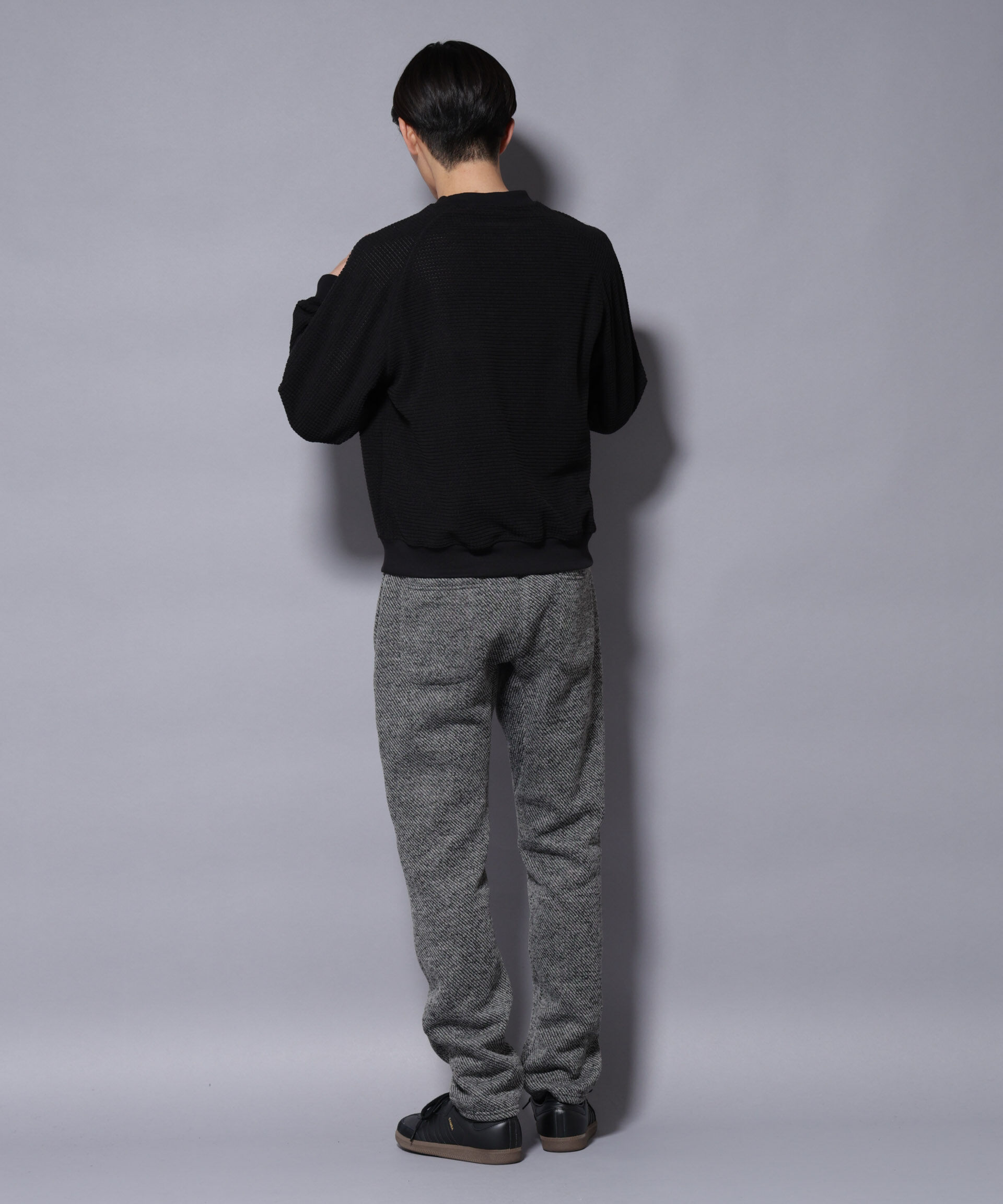 nano･universe「ニットフリースイージーパンツ(セットアップ可)」|チノ|