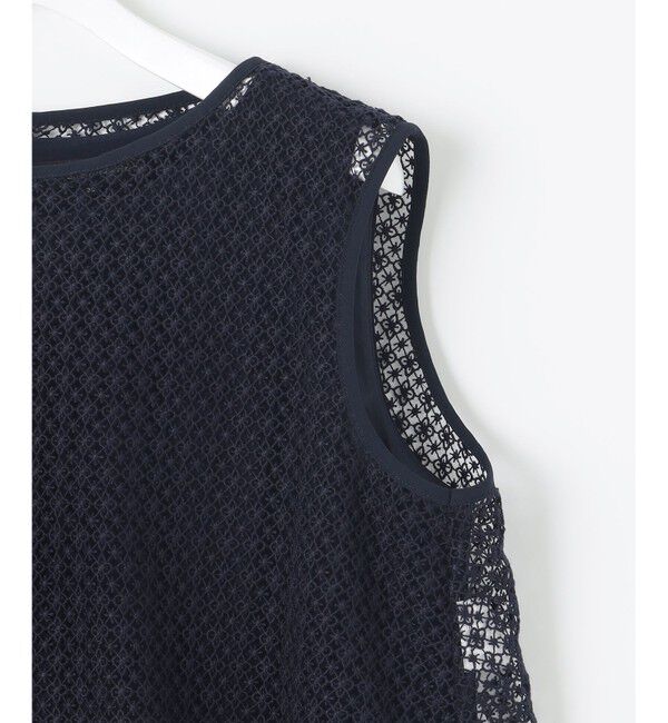 23区「【APPLAUDIR】クリスタルフラワーコンビ ドレス」|ドレス|