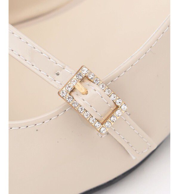 ANY SIS「【23.0~24.0cm】ミニストーンバックル パンプス」|パンプス|