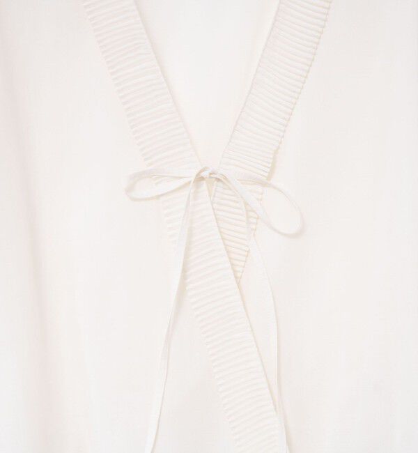 Rie Miller「プリーツカラー2WAYブラウス」|シャツ・ブラウス|