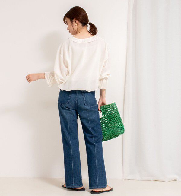 Rie Miller「プリーツカラー2WAYブラウス」|シャツ・ブラウス|