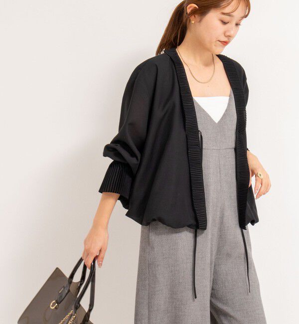 Rie Miller「プリーツカラー2WAYブラウス」|シャツ・ブラウス|