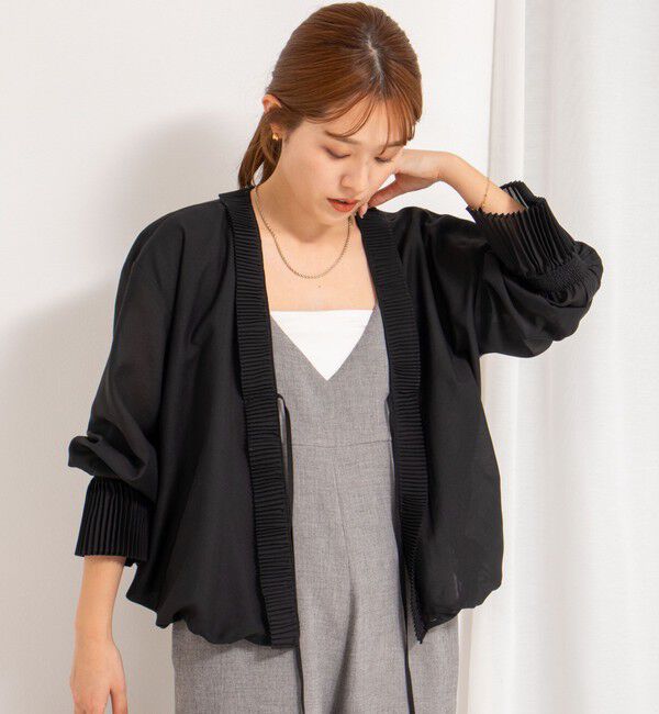 Rie Miller「プリーツカラー2WAYブラウス」|シャツ・ブラウス|