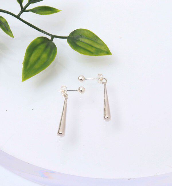 NOLLEY'S「【ANNA SOTTILOTTA/アンナソッティロッタ】 Pendanes DROP シルバーピアス」|ピアス|シルバー