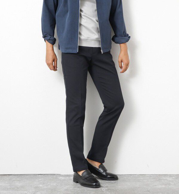 NOLLEY'S goodman「《ビジカジ対応》吸水速乾 ツイルストレッチスリムフィット 25AW」|チノ|